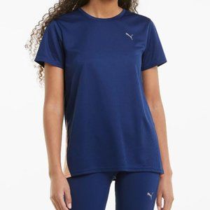 Puma Women's Running Tee Sz S Blue NWT